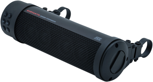 Kuryakyn 2720 Road Thunder Black 300w Handlebar Speaker Sound Bar for Harley