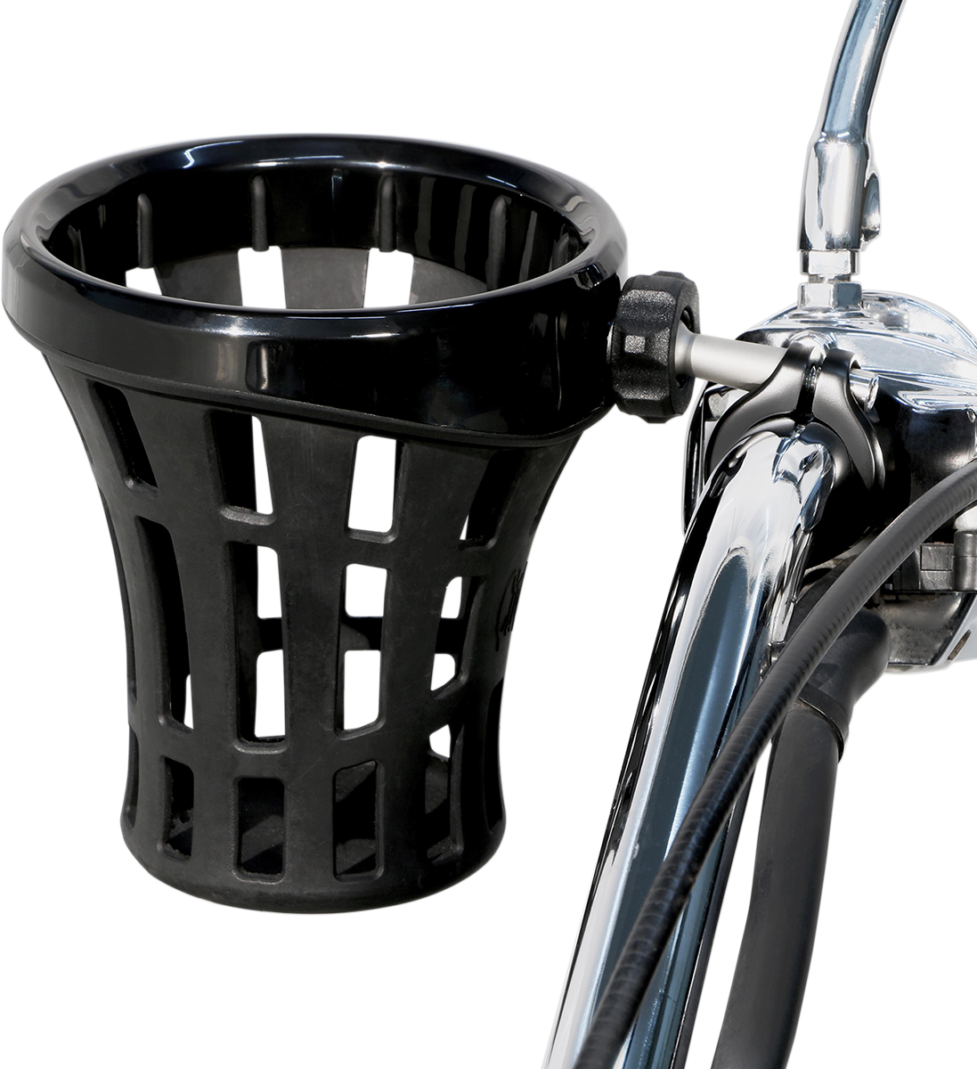 Ciro Big Ass 30oz Drink Beverage Black Holder 7/8" or 1" Motorcycle Handlebars