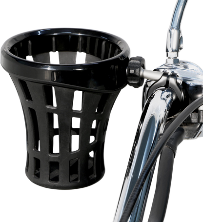 Ciro Big Ass 30oz Drink Beverage Black Holder 7/8" or 1" Motorcycle Handlebars
