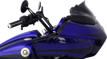 Klock Werks Dark Smoke 8" Flare Fairing Windshield for 1998-13 Road Glide Models