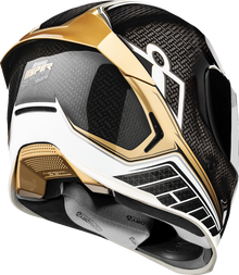 Icon Airframe Pro Gold Hyperstrike Carbon Full Face Adult Motorcycle Helmet