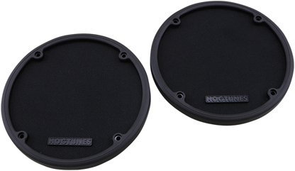 Hogtunes Rear Speaker Grills fits 1998-2013 Harley Touring FLHTCU CVO