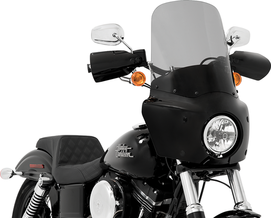 Memphis Shades Road Warrior 17" Tinted Fairing Windshield for Harley Davidson