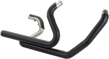 S&S Power Tune Black Head pipes for 2017-2025 Harley Davidson Touring FLHX FLHR