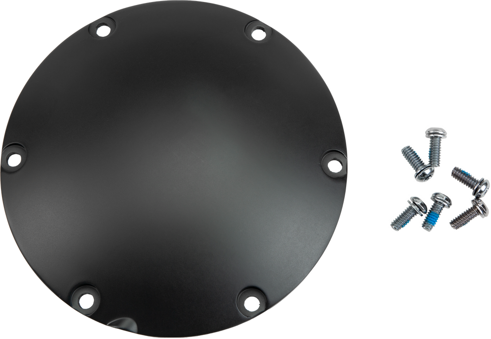 Harddrive Satin Black Clutch Derby Cover for 2004-2020 Harley Sportster Models