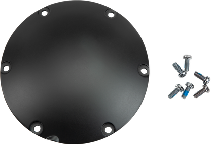 Harddrive Satin Black Clutch Derby Cover for 2004-2020 Harley Sportster Models