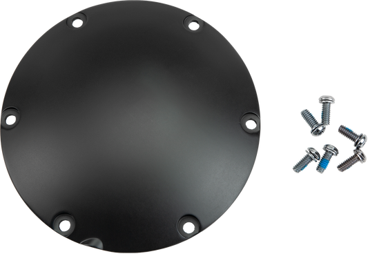 Harddrive Satin Black Clutch Derby Cover for 2004-2020 Harley Sportster Models