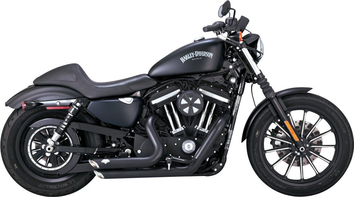 Vance & Hines Shortshots Staggered Exhaust System 2014-22 Harley Sportster 47329
