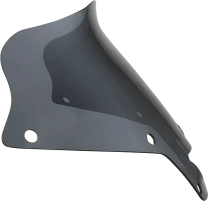 Klock Werks Flare 6" Dark Smoke Windshield for 2022-2024 Harley Low Rider ST