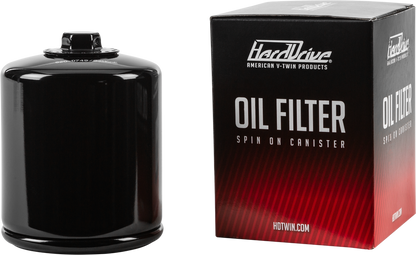 Harddrive Spin on Oil Filter W/Nut 1980-2020 Harley Sportster Touring Models