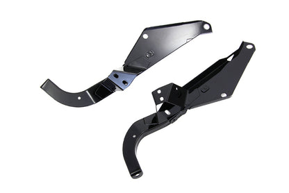 Vtwin Black Heavy Duty Fairing Support Bracket Set fits 1996-2013 Harley Touring