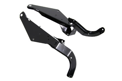 Vtwin Black Heavy Duty Fairing Support Bracket Set fits 1996-2013 Harley Touring