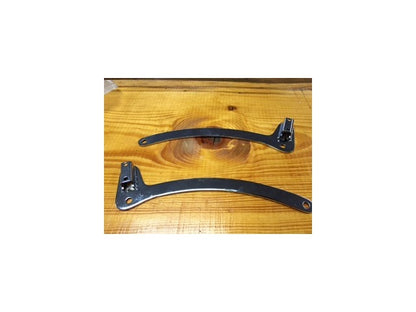 VTwin Wyatt Gatling Chrome Rear Sissybar Side Plates 1957-1978 Harley Sportster