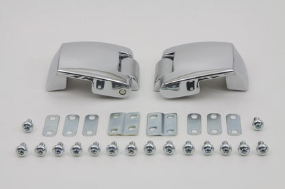 VTwin Wyatt Gatling Tour Pack Luggage Latch Kit 1988-2013 Harley Touring FLT