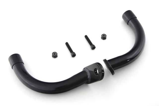 VTwin Black Rear Saddlebag Guard Eliminator Brackets 1997-2008 Harley Touring