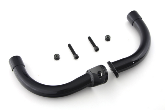 VTwin Black Rear Saddlebag Guard Eliminator Brackets 1997-2008 Harley Touring