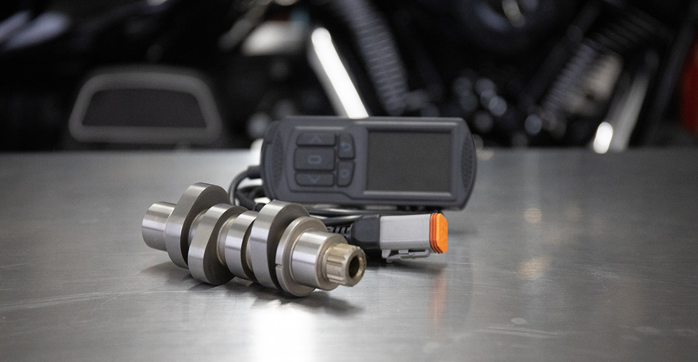 S&S 475 Gear Drive Camshaft & PV3 Tuner Kit 17-19 Harley Touring 50 State Legal