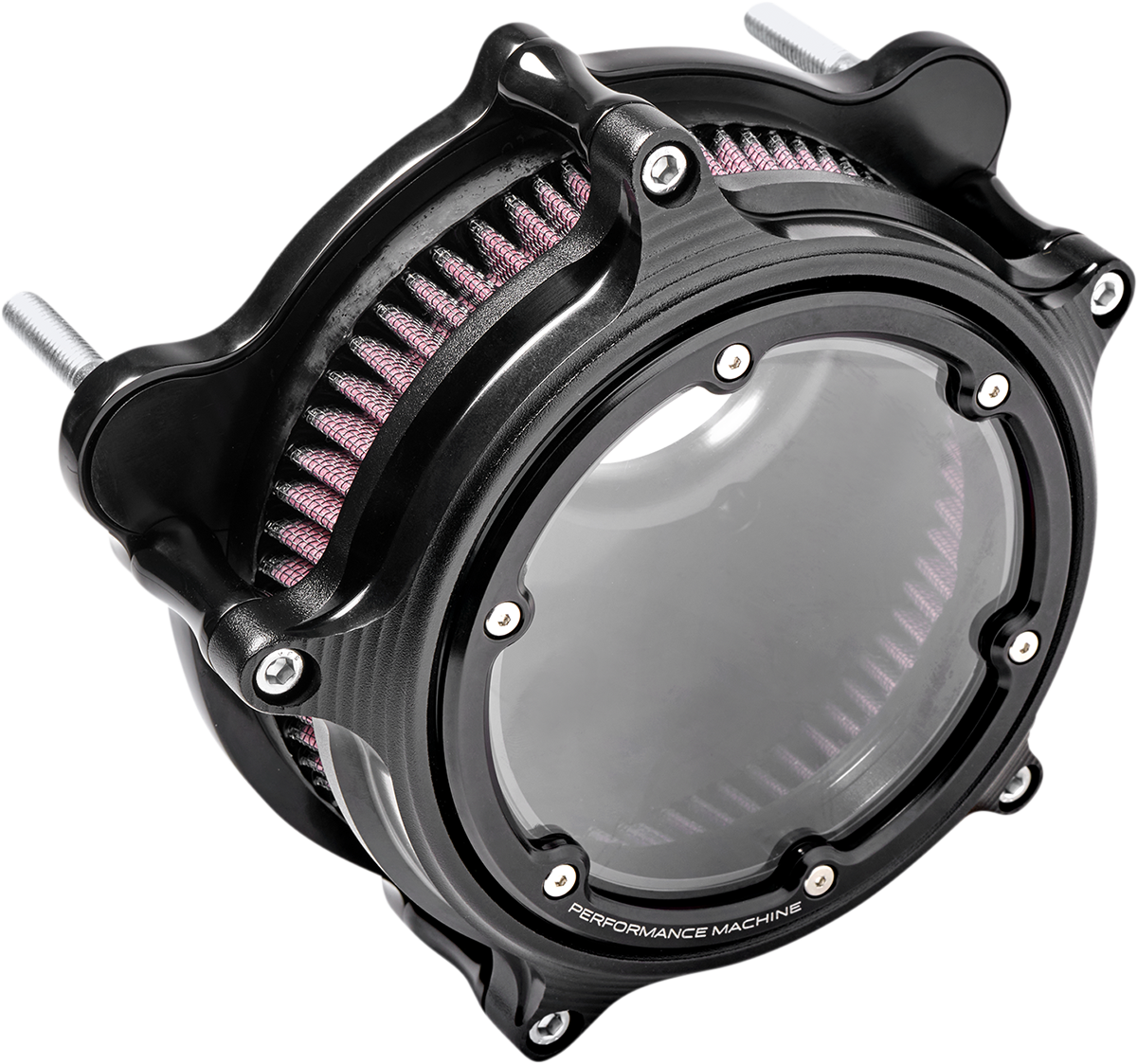 Performance Machine Vision Air Cleaner Filter Kit fits 2017-2022 Harley Touring