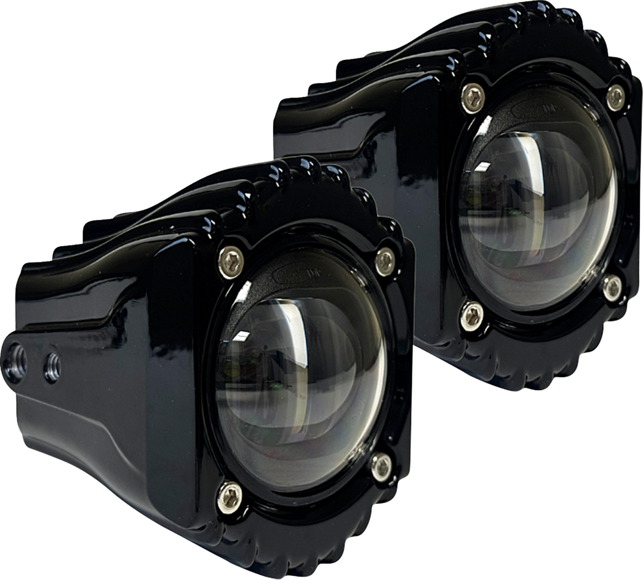 Custom Dynamics Shark Demon High Performance LED Fog Light Kit 2011-2022 Harley