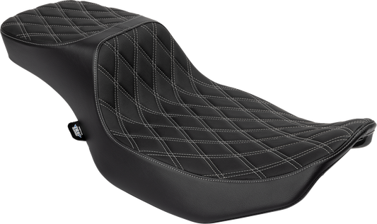 Drag Specialties Extended Reach Predator III Seat for 2023-2025 Harley Touring