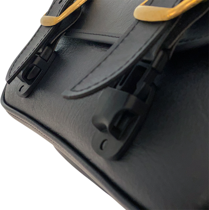 Willie & Max Brass Money Universal Motorcycle Front Fork Tool Bag Pouch Harley