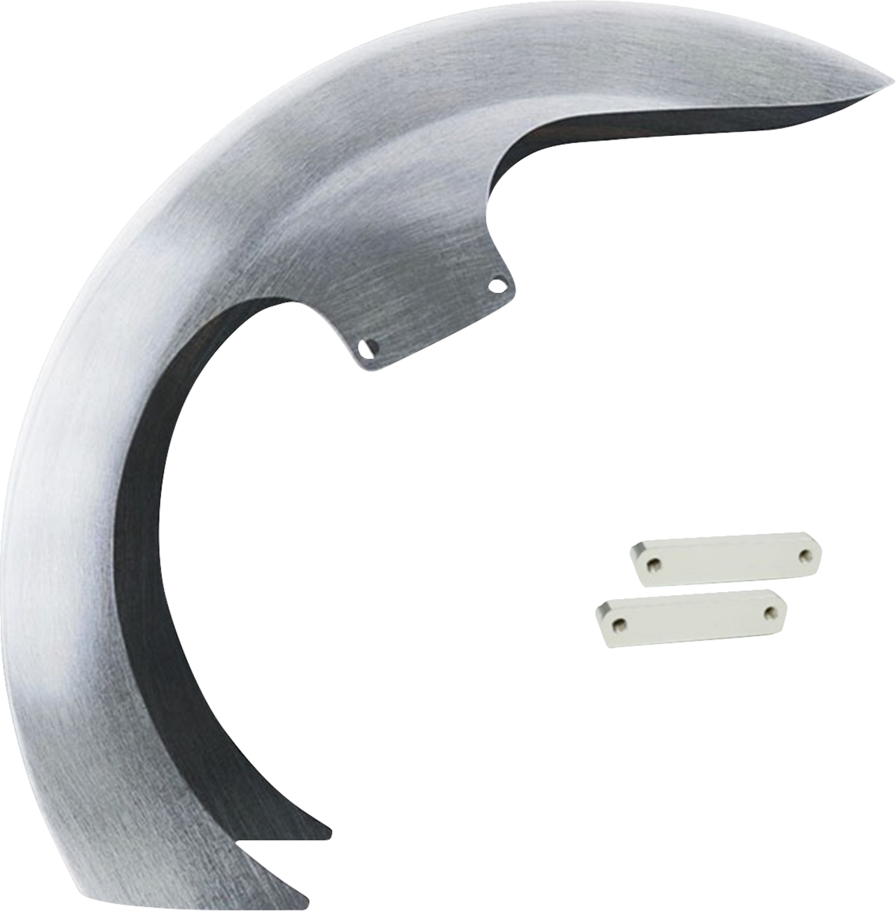 Paul Yaffe DEI Raw Steel Front Fender 2014-2024 Harley Touring FLHR 26" Wheel