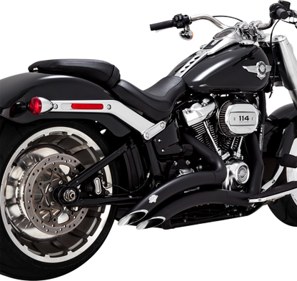 Vance & Hines Big Radius 2-2 Black Exhaust System fits 2025-2026 Harley Fat Boy