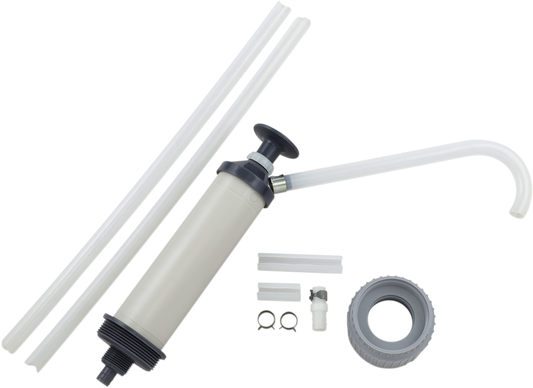 Maxima Racing Universal Motorcycle Off Road UTV 5 Gallon Oil Fuel Pail Hand Pump