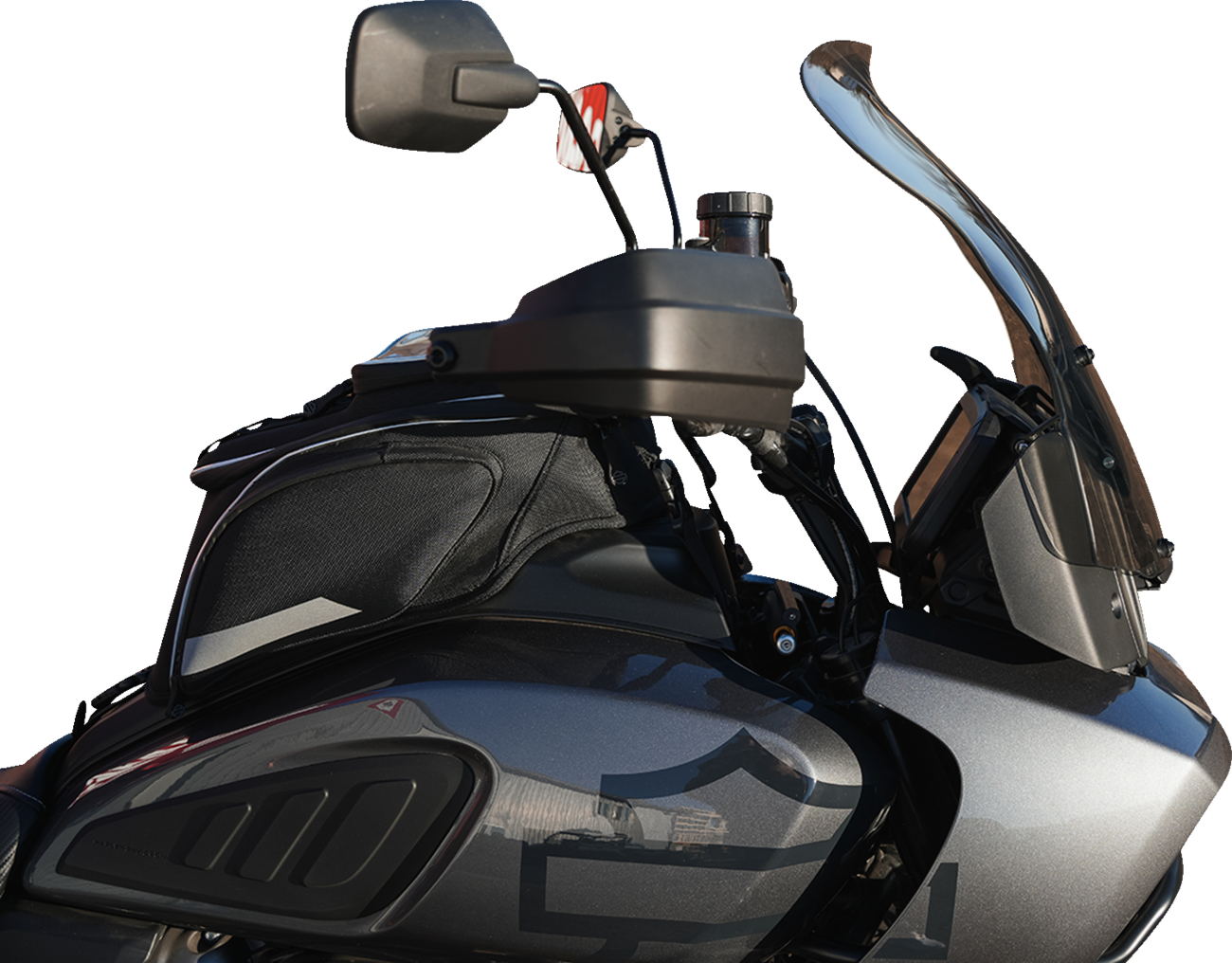 Klock Werks Flare 15.5" Tinted Windshield for 2021-2023 Harley Pan America 1250