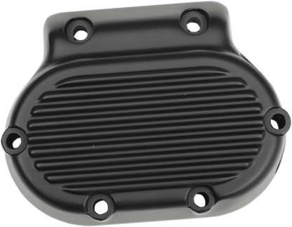 Drag Specialties Black Finned Transmission End Cover 1987-2006 Harley Davidson
