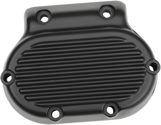 Drag Specialties Black Finned Transmission End Cover 1987-2006 Harley Davidson