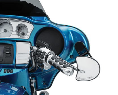 Kuryakyn 6576 Adjustable Fairing Drop Mirror Mounts 2006-2013 Harley Touring