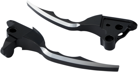 Pro One Blade Handlebar Blade Lever Set 2017-2020 Harley Touring Street Glide