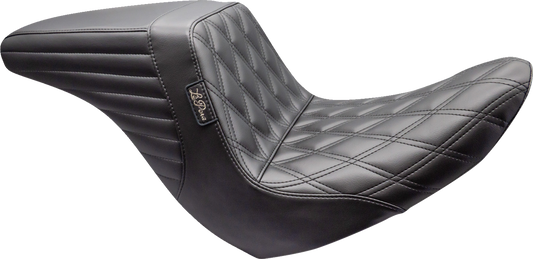 Le Pera Kickflip Up Front Diamond Seat for 2018-2025 Harley Softail FXLR FLSB