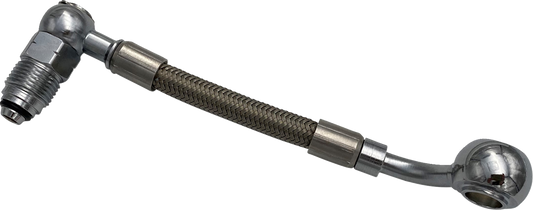 Drag Specialties Braided EFI Fuel Gas Return Line fits 1995-1998 Harley Touring