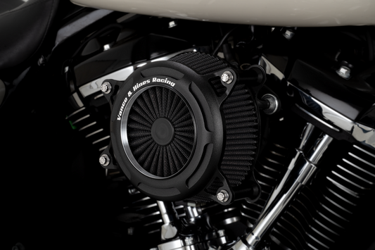 Vance & Hines VO2 Onyx Black Air Intake Filter Kit 2017-2025 Harley Davidson M8