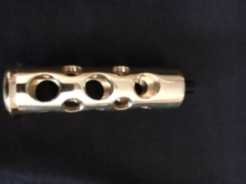 JT's Cycles .50 Caliber BMG Bullet Brass Motorcycle Shifter Peg for Harley