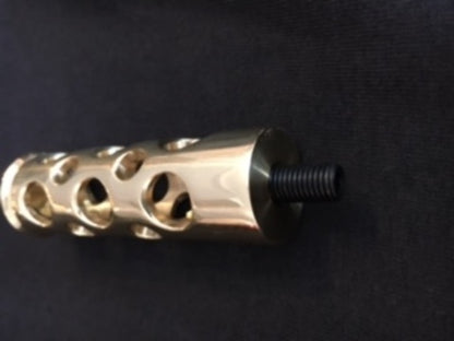 JT's Cycles .50 Caliber BMG Bullet Brass Motorcycle Shifter Peg for Harley