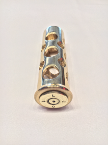 JT's Cycles .50 Caliber BMG Bullet Brass Motorcycle Shifter Peg for Harley