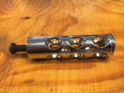 JT's Cycles .50 Caliber BMG Bullet Chrome Motorcycle Shifter Peg for Harley