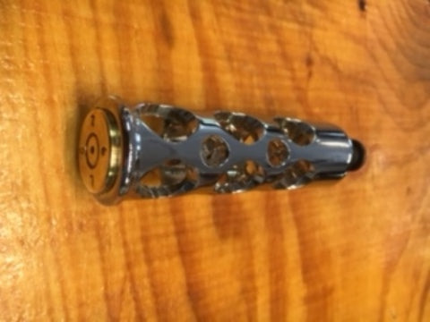 JT's Cycles .50 Caliber BMG Bullet Chrome Motorcycle Shifter Peg for Harley