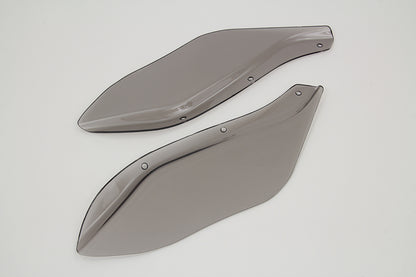 VTwin Dark Smoke Fairing Wind Deflector Set fits 1996-2013 Harley Touring FLHT