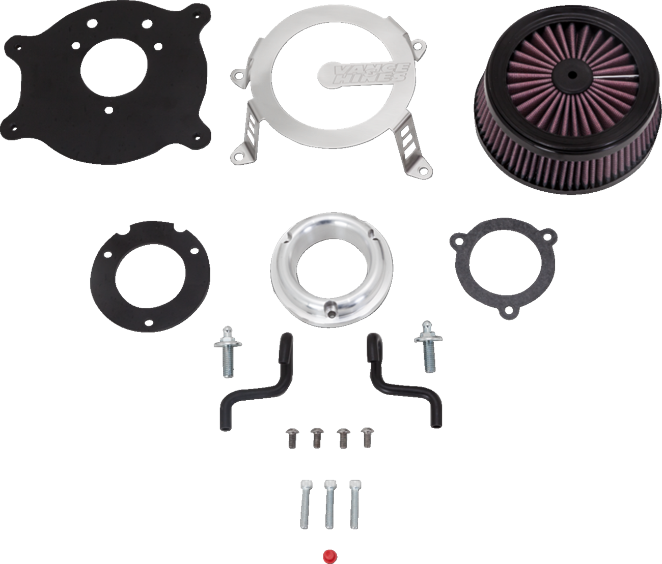 Vance & Hines VO2 Cage Fighter Air Cleaner for 2017-2024 Harley Touring 70366