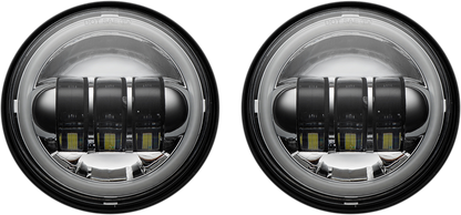 Custom Dynamics ProGLOW 4.5" Passing Spot Lights 2005-2022 Harley Softail FLHX