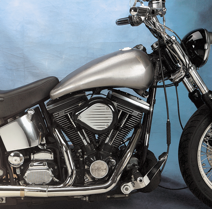 Drag Specialties 5.2 Gallon 2" Extended Gas Fuel Tank 1985-1999 Harley Softail