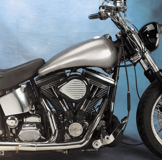 Drag Specialties 5.2 Gallon 2" Extended Gas Fuel Tank 1985-1999 Harley Softail