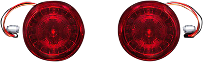 Custom Dynamics Probeam JAE Red LED Rear Turn Signal 2016-2021 Harley Softail