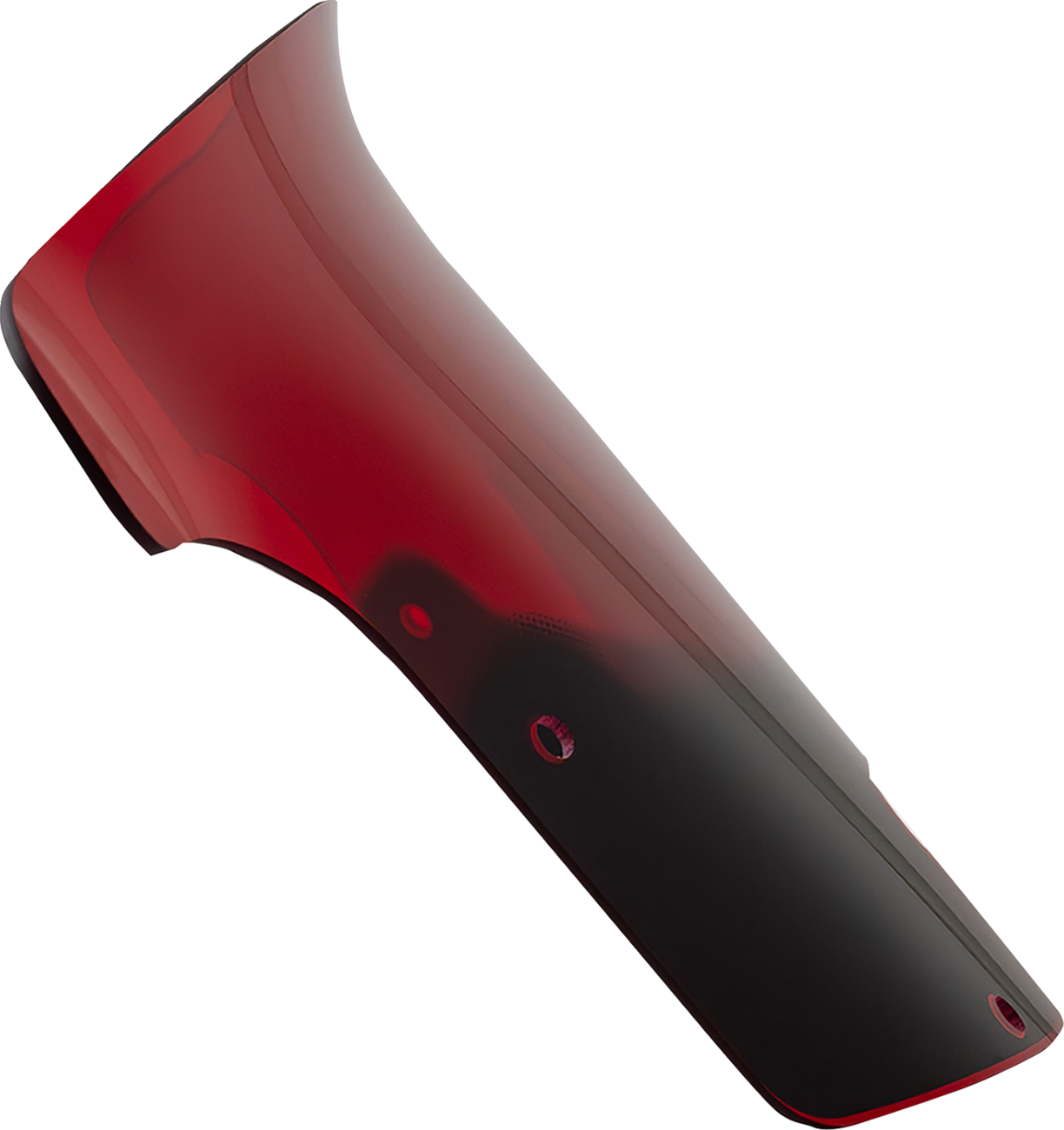 Klock Werks 9" Red Flare Windshield fits 2025-2026 Indian Powerplus Models
