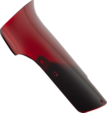 Klock Werks 9" Red Flare Windshield fits 2025-2026 Indian Powerplus Models