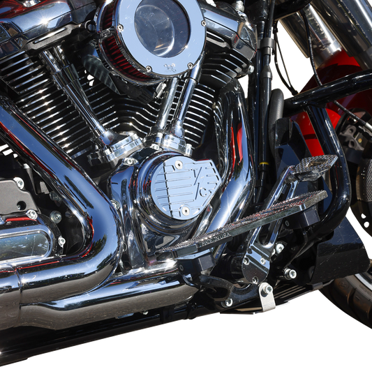 Thrashin Supply Finned Chrome Cam Cover for 2023-2024 Harley Touring TSC-3029-3